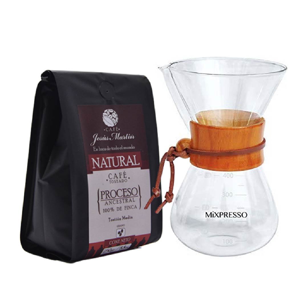 Mixpresso Coffee cafetera por goteo, jarra en vidrío de alta resistencia