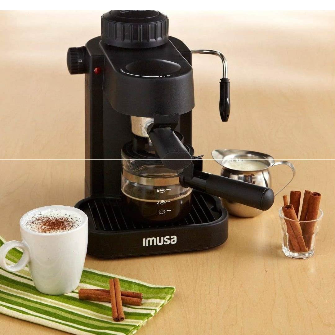 Cafetera IMUSA para espresso y capuchino ¡Un barista en casa!